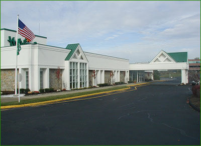 Holiday Inn Facade, Mansfield, MA