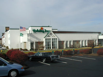 Holiday Inn Facade, Mansfield, MA