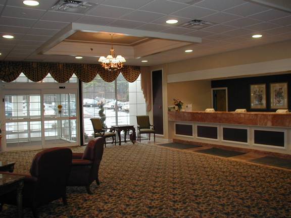 Holiday Inn Lobby, Mansfield, MA